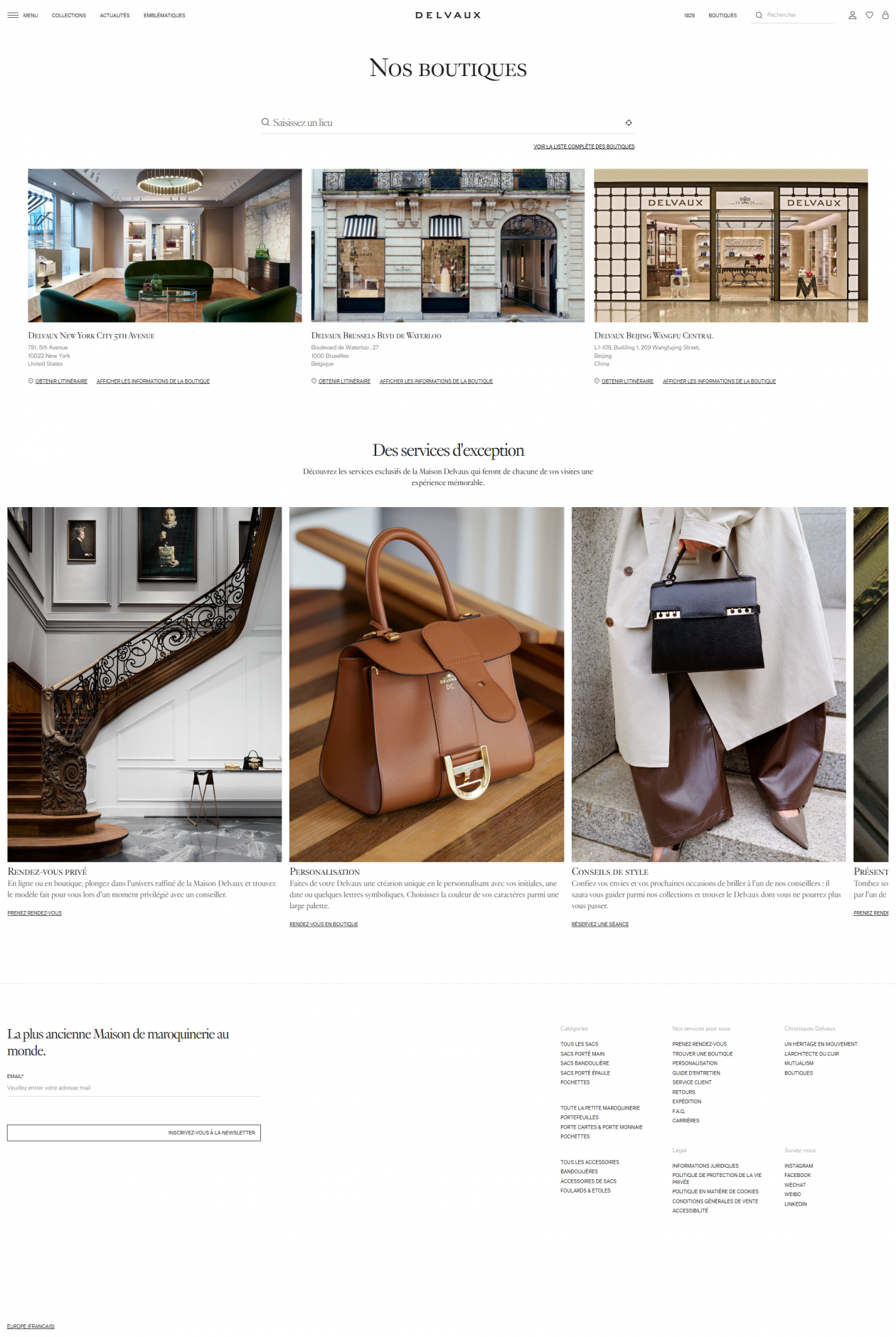 Page Boutiques